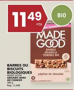 Rachelle-Bery Grocery MADE GOOD ORGANIC BARS OR COOKIES offer