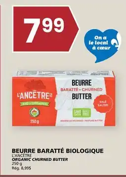 Rachelle-Bery Grocery L'ANCÊTRE ORGANIC CHURNED BUTTER offer