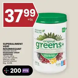 Rachelle-Bery Grocery GENUINE HEALTH NOURISHING GREEN SUPERFOOD offer