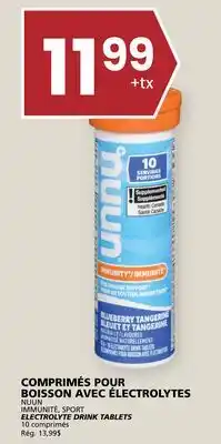 Rachelle-Bery Grocery NUUN IMMUNITÉ, SPORT ELECTROLYTE DRINK TABLETS offer