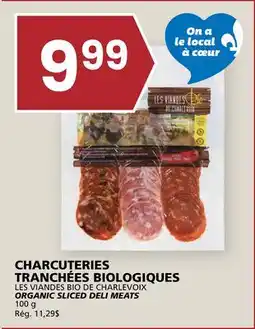 Rachelle-Bery Grocery LES VIANDES BIO DE CHARLEVOIX ORGANIC SLICED DELI MEATS offer
