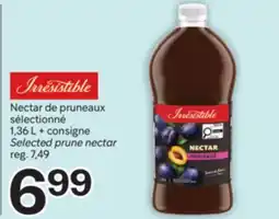 Brunet Irresistible Nectar de pruneaux sélectionné 1,36 L + consigne offer