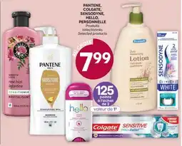 Brunet PANTENE, COLGATE, SENSODYNE, HELLO, PERSONNELLE Produits sélectionnés offer