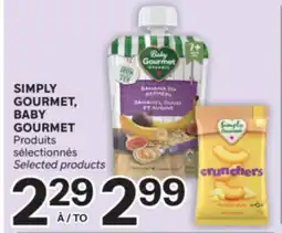 Brunet SIMPLY GOURMET, BABY GOURMET offer