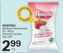 Brunet MONTBEC Bonbons offer