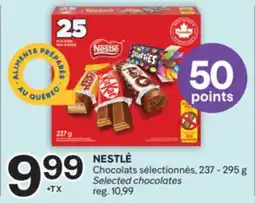 Brunet NESTLÉ Chocolats sélectionnés offer