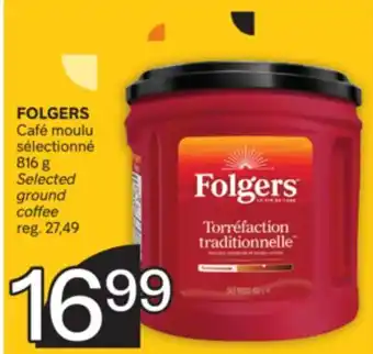 Brunet FOLGERS Café moulu sélectionné offer