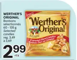 Brunet WERTHER'S ORIGINAL Bonbons sélectionnés offer