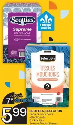 Brunet SCOTTIES, SELECTION Papiers mouchoirs sélectionnés offer