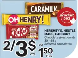 Brunet HERSHEY'S, NESTLÉ, MARS, CADBURY offer