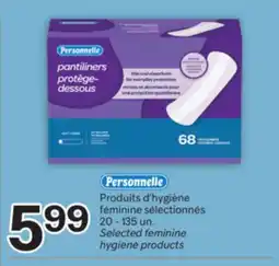 Brunet Personnelle Produits d'hygiène féminine sélectionnés 20 - 135 un offer
