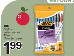 Brunet BIC Stylus sélectionnés offer