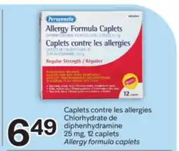Brunet Caplets contre les allergies Chlorhydrate de diphenhydramine offer