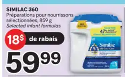 Brunet SIMILAC 360 Préparations pour nourrissons sélectionnées offer