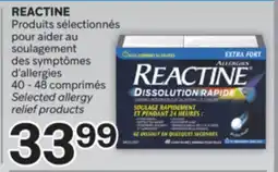 Brunet REACTINE Produits sélectionnés pour aider au soulagement des symptômes d'allergies offer
