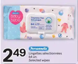 Brunet PERSONNELLE Lingettes sélectionnées offer
