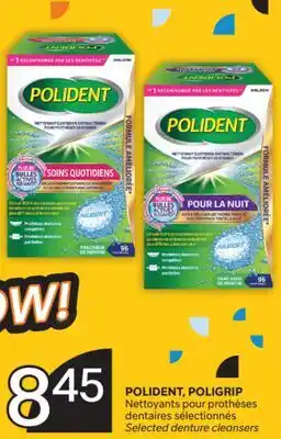 Brunet POLIDENT, POLIGRIP Nettoyants pour prothèses dentaires sélectionnés offer