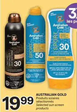 Brunet AUSTRALIAN GOLD Products solaires sélectionnés offer