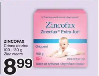 Brunet ZINCOFAX Crème de zinc offer