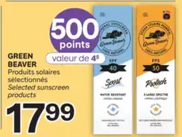 Brunet GREEN BEAVER Produits solaires sélectionnés offer