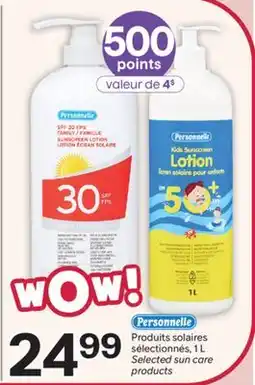 Brunet Personnelle Produits solaires sélectionnés offer