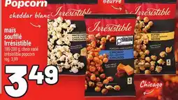 Metro MAÏS SOUFFLÉ IRRÉSISTIBLE | IRRÉSISTIBLE POPCORN offer