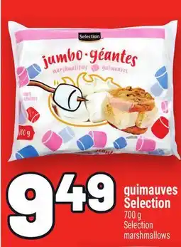 Metro GUIMAUVES SELECTION | SELECTION MARSHMALLOWS offer