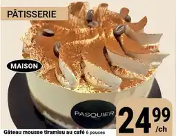 Pasquier Gâteau mousse tiramisu au café offer