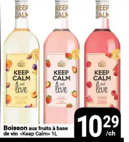 Pasquier Boisson aux fruits à base de vin Keep Calm offer