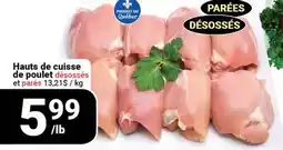 Pasquier Hauts de cuisse de poulet désossés et parés offer