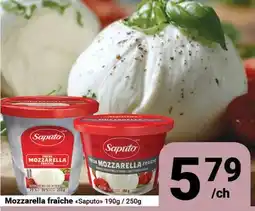 Pasquier Mozzarella fraîche Saputo offer