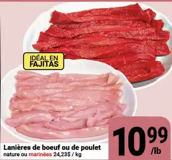 Pasquier Lanières de bœuf ou de poulet offer