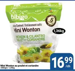 Pasquier Mini Wonton au poulet et coriandre offer