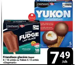 Pasquier Friandises glacées Super 8 ou Yukon 5 offer