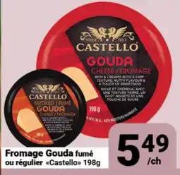 Pasquier Fromage Gouda fumé ou régulier Castello offer