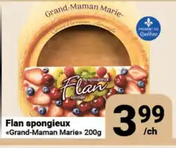 Pasquier Flan spongieux Grand-Maman Marie offer