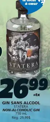IGA STATERA NON-ALCOHOLIC GIN offer