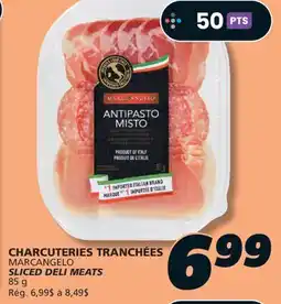 IGA MARCANGELO SLICED DELI MEATS offer