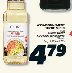 IGA PUR MIRIN SWEET COOKING SEASONING offer