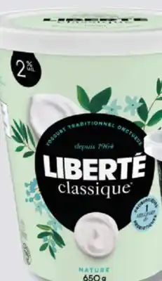 IGA LIBERTÉ YOGURT offer