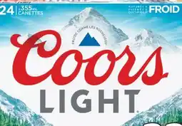 IGA COORS LIGHT offer
