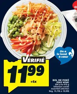 IGA POKE BOWL offer