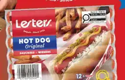IGA LESTERS WIENERS offer