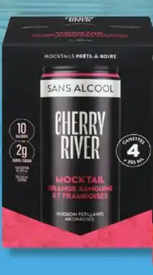 IGA CHERRY RIVER MOCKTAIL NON-ALCOHOLIC FLAVOURED SPARKLING BEVERAGE offer