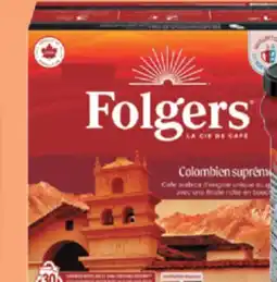 IGA FOLGERS COFFEE offer