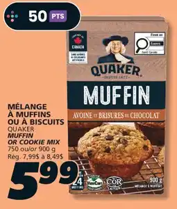 IGA QUAKER MUFFIN offer