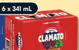 IGA MOTT'S CLAMATO CAESAR TOMATO CLAM COCKTAIL offer