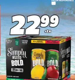 IGA SIMPLY SPIKED ALCOHOLIC MALT BEVERAGE offer