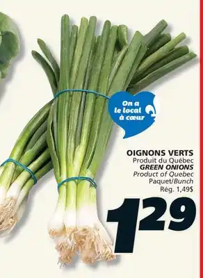 IGA GREEN ONIONS offer