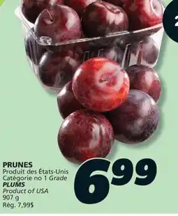 IGA PLUMS offer